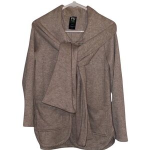 🌹Pure Essence Sweater Jacket/Made With Scarf